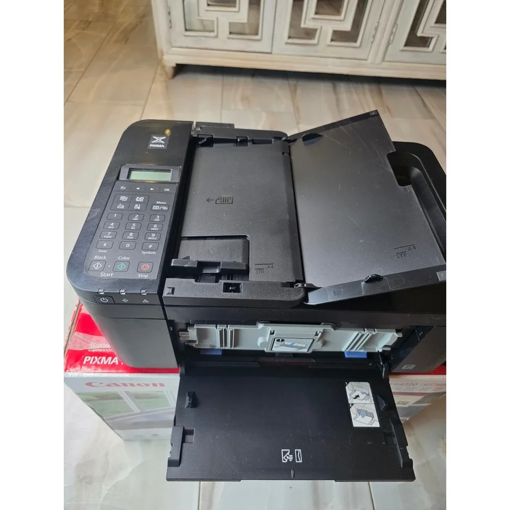 Canon PIXMA TR4720 Wireless All-in-One Inkjet Printer Black Print Copy Scan Fax